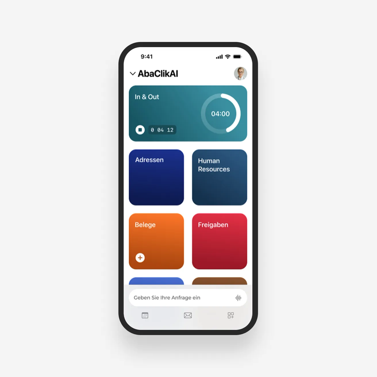 AbaClik AI App Screenshots